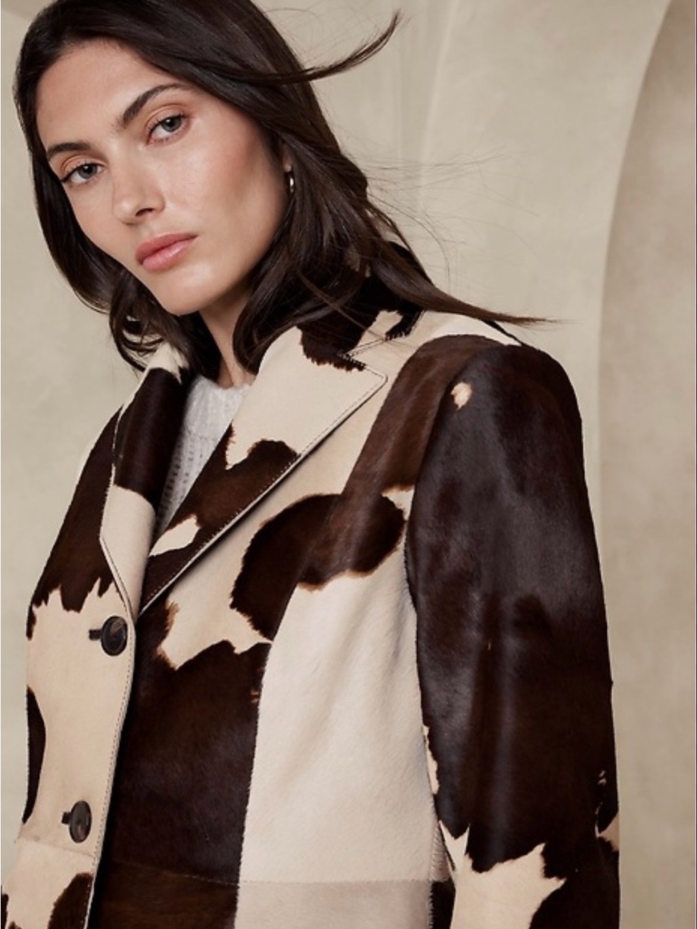 MARYAM HAIRCALF LEATHER COAT

Brand NEW! Never worn! - Picture 6 of 10